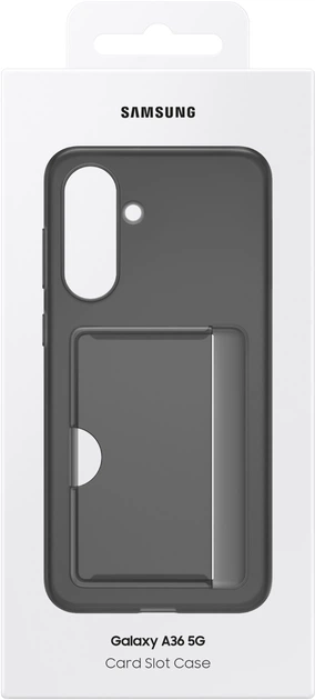 Панель Samsung Card Slot для Samsung Galaxy A36 Black (EF-OA366TBEGWW) - зображення 7