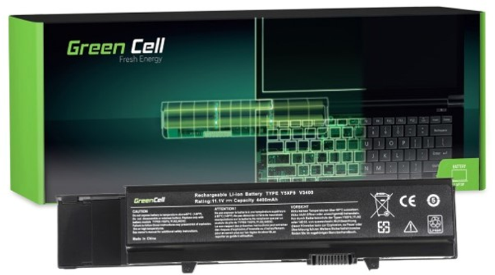 Акумулятор Green Cell DE19 для Dell Vostro 3400 11.1 V 4400 mAh (5902701413743) - зображення 1