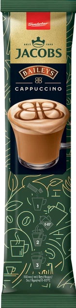 Купить Кофейный напиток Jacobs Baileys Cappuccino 10 x 15 г