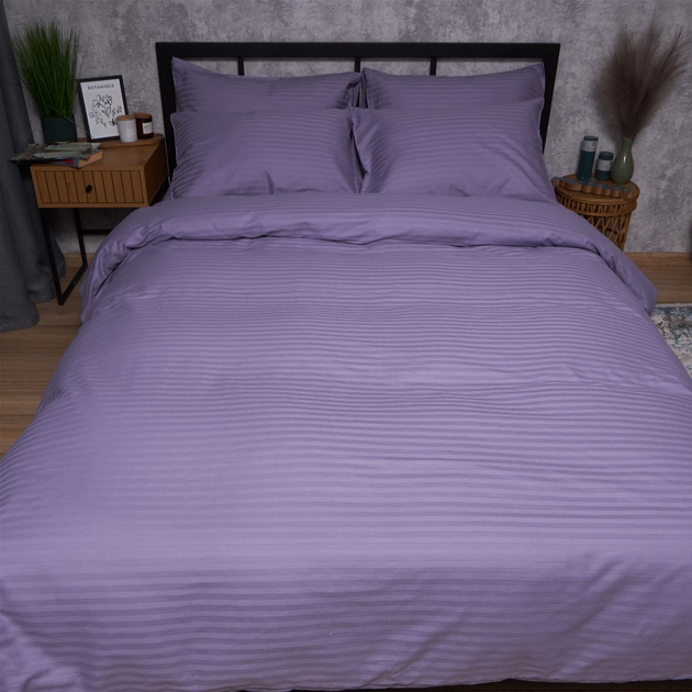 Постільний набір Moon&Star підковдра 200х220 + 2 наволочки 40х60 Satin Stripe Soft Lilac (MS-890000849) від Rozetka на платформі USKIDKA Акція на Постільний набір Moon&Star підковдра 200х220 + 2 наволочки 40х60 Satin Stripe Soft Lilac (MS-890000849) від Rozetka