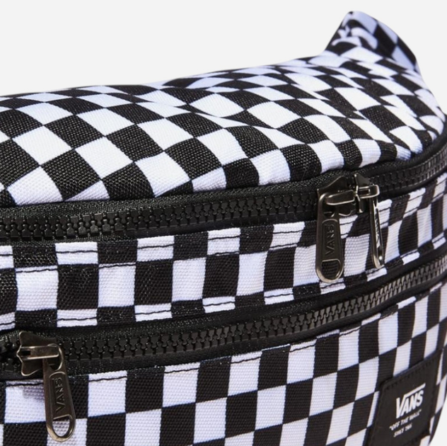 Сумка на пояс бананка Vans VN0A2ZXXHU0 Чорний/Білий (194901128366) - зображення 5