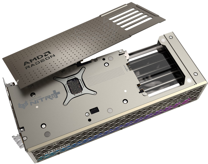 Karta graficzna Sapphire PCI-Ex Radeon RX 9070 XT NITRO+ Gaming OC 16GB GDDR6 (256bit) (3060/20000) (2 x HDMI, 2 x DisplayPort) (11348-01-20G) - obraz 5