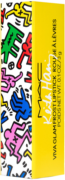 Szminka M.A.C Viva Glam X Keith Haring Longwear St. Marks Yellow 3 g (773602641918) - obraz 3