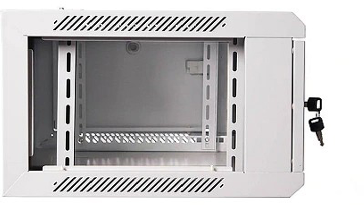 Серверна підвісна шафа Digitus 19" 6U 600x450 Gray (DN-W19 06U/450) - зображення 5