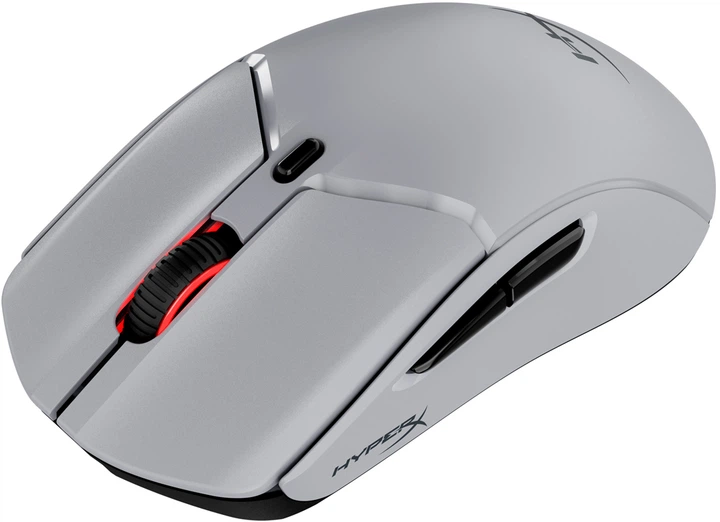 Mysz HyperX Pulsefire Haste 2 Pro Wireless/Bluetooth/USB Gray (A1KY5AA) - obraz 4