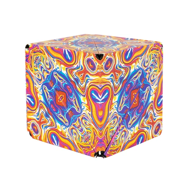 Магнітний розвивальний куб головоломка – 3D трансформер, антистрес, логічна гра для дітей і дорослих Тигрова смуга - Фото 4 Магнітний розвивальний куб головоломка – 3D трансформер, антистрес, логічна гра для дітей і дорослих Тигрова смуга - зображення 4