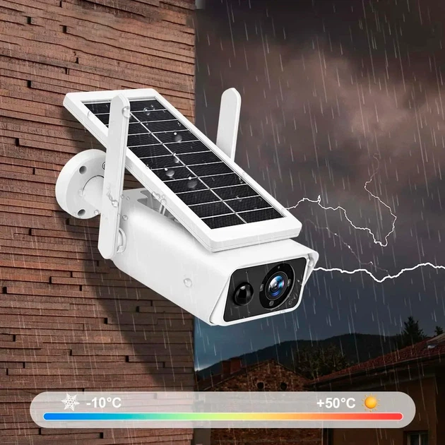 IP камера відеоспостереження BauTech Вулична 4MP WiFi Білий (1015-568-00) - зображення 18