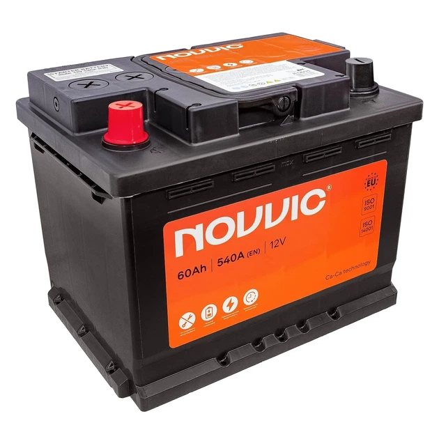 Акумулятор NOVVIC 12V 60AH 540A L[+] - изображение 3