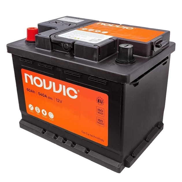 Акумулятор NOVVIC 12V 60AH 540A L[+] - изображение 4