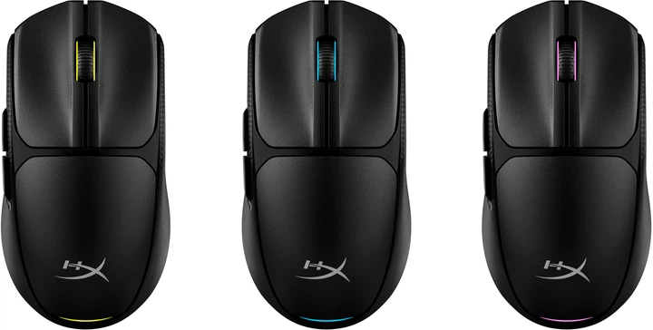 Миша HyperX Pulsefire Fuse Wireless/Bluetooth Black (A1KY6AA) - зображення 7