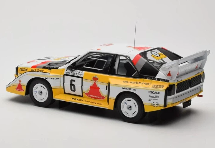 Audi Sport quattro 1985 ミニカー 1/43 Audi quattro Sport Rally Monte-Carlo - Diecast Ukraine