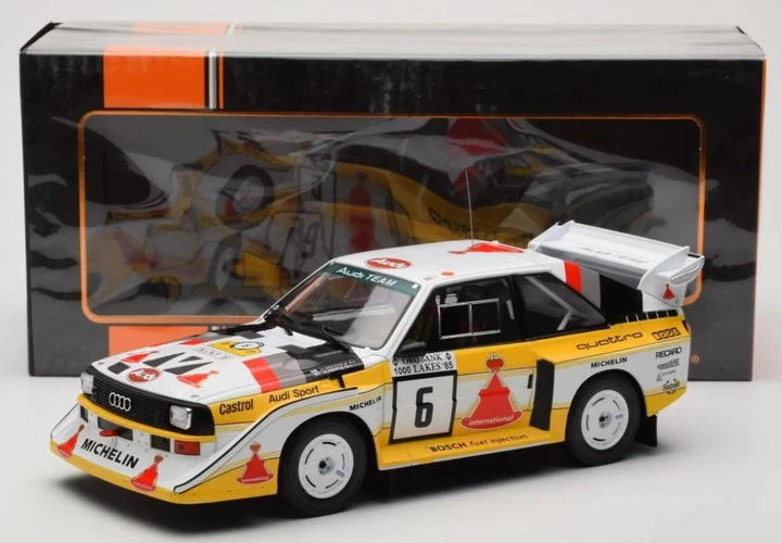 Модель автомобиля Audi Sport Quattro S1 E2 #6 Rallye 1000 Lakes