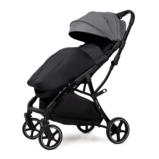 Прогулянкова коляска Ninos Ola, Light Grey, світло-сірий - изображение 12