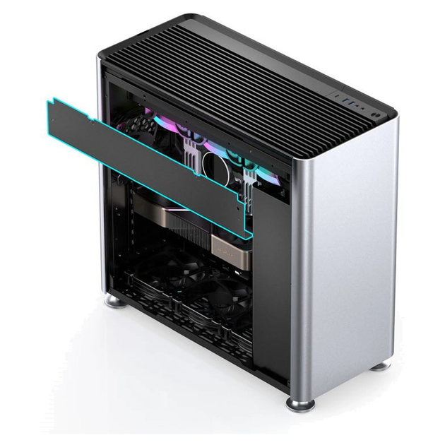 Корпус JONSPLUS i400-A Aluminum Silver - изображение 14