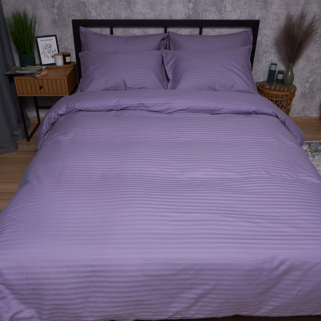Набір Moon&Star Satin Stripe Soft Lilac Простирадло 180х220 см + 2 наволочки 50х70 см (MS-880000700) від Rozetka на платформі USKIDKA Акція на Набір Moon&Star Satin Stripe Soft Lilac Простирадло 180х220 см + 2 наволочки 50х70 см (MS-880000700) від Rozetka