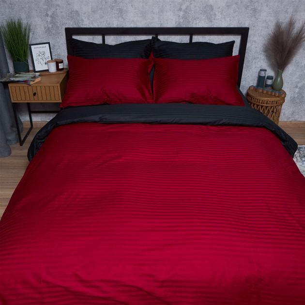 Постільний набір Moon&Star підковдра 175х210 + 2 наволочки 40х60 Satin Stripe Dark Romance (MS-890000801) від Rozetka на платформі USKIDKA Акція на Постільний набір Moon&Star підковдра 175х210 + 2 наволочки 40х60 Satin Stripe Dark Romance (MS-890000801) від Rozetka