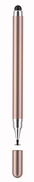 Стилус ручка 2в1 для всех сенсорных экранов Rose Gold - Фото 5 Стилус ручка 2в1 для всех сенсорных экранов Rose Gold - изображение 5