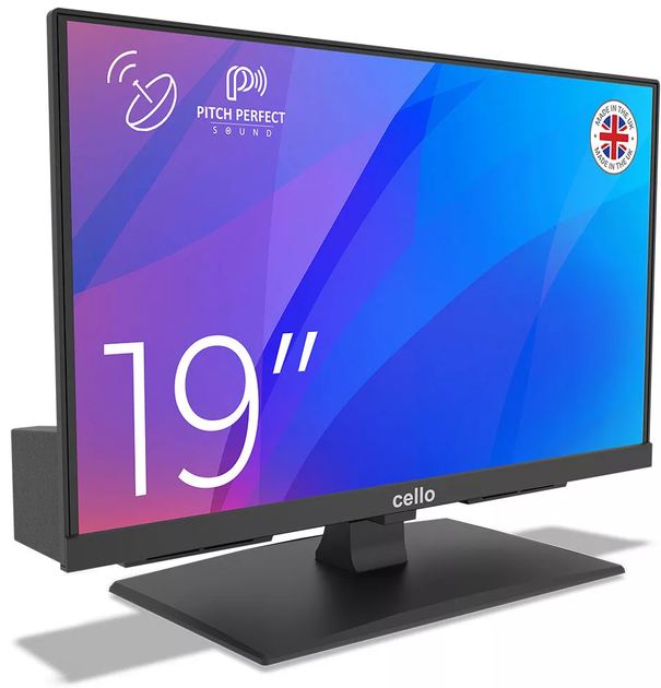 Телевизор 19" Cello C1924SH / HD / 60 Гц / LED / T2 Б/В - изображение 2