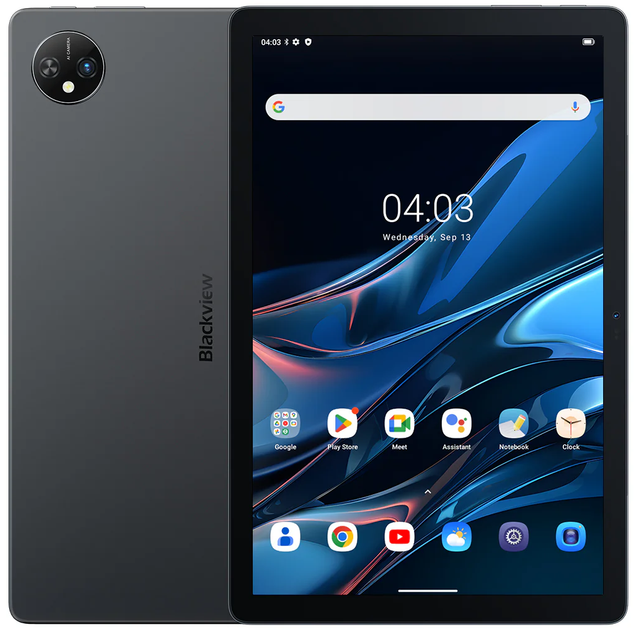 Планшет 10.1" Blackview Tab 10 Wi-Fi 8/256Gb 8 ядер Android 13 7680 mAh Gray - Фото 1 Планшет 10.1" Blackview Tab 10 Wi-Fi 8/256Gb 8 ядер Android 13 7680 mAh Gray - зображення 1
