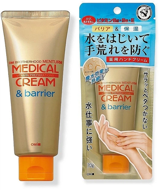 Крем-барьер для рук с витаминами В2 и В6 - Omi Brotherhood Medical Cream & Barrier 70g (1016287-31159647) - Фото 3 Крем-барьер для рук с витаминами В2 и В6 - Omi Brotherhood Medical Cream & Barrier 70g (1016287-31159647) - изображение 3