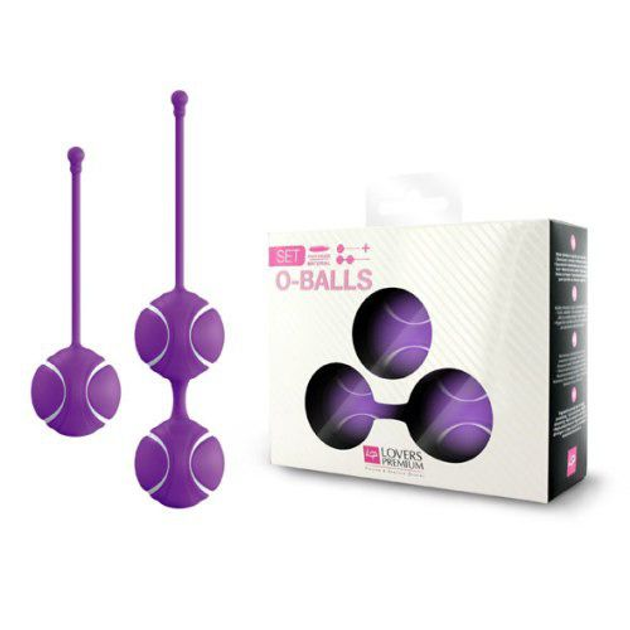 Набор вагинальных шариков O-Balls Set цвет фиолетовый (11822017000000000) - изображение 2