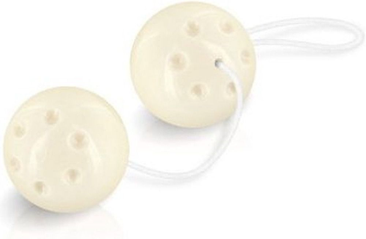 Вагинальные шарики на нитке белые Vibratone Balls (00887000000000000) - зображення 5