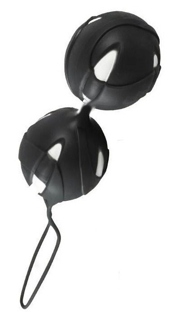 Вагинальные шарики Fun Factory Smartballs Teneo Duo Black&White (04241000000000000) - изображение 1