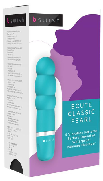 Мини-вибратор B-Swish Bcute Pearl цвет голубой (10053008000000000) - изображение 2