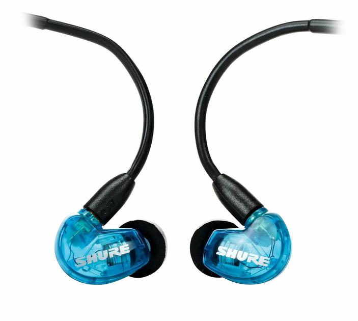 Наушники Shure SE215 (Blue) купить в интернет-магазине