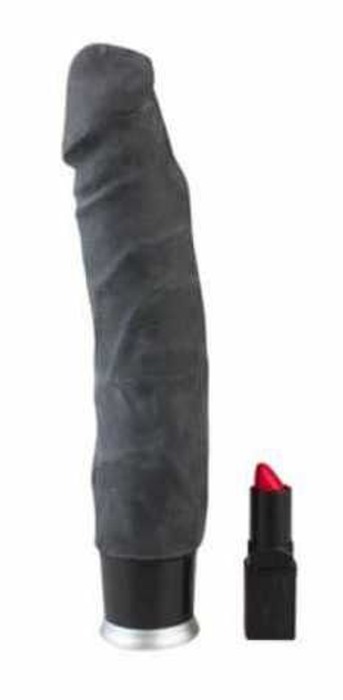 Черный вибратор You2Toys Nature Skin Big Vibe Black (05316000000000000) - изображение 5