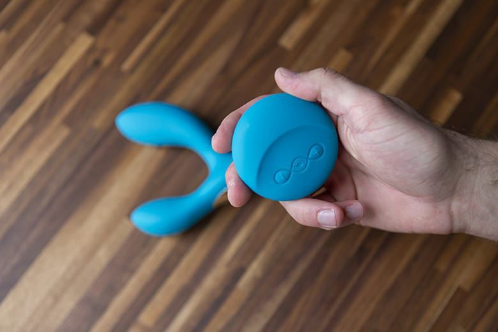 Стимулятор простаты Lelo Hugo цвет голубой (17195008000000000) - изображение 6