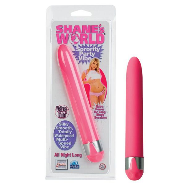 Розовый вибратор California Exotic Novelties Shanes World (11016000000000000) - изображение 2