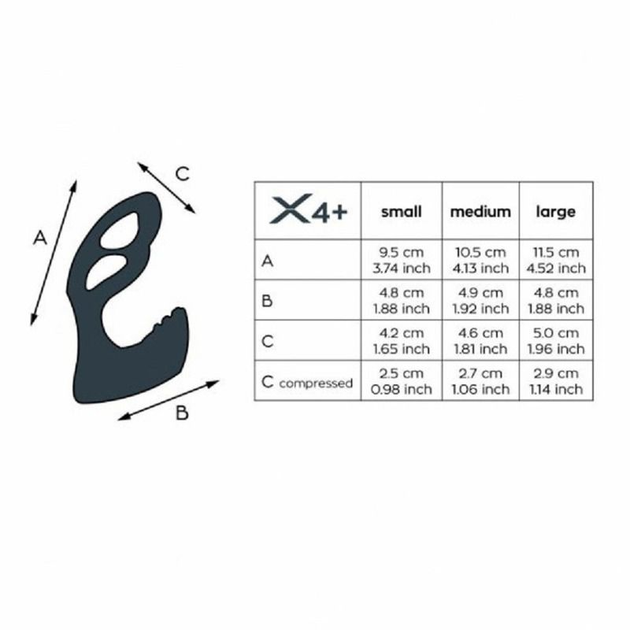 Вібромасажер простати Joy Division XPander X4 +, PowerRocket, Large (21434 трлн) - зображення 2