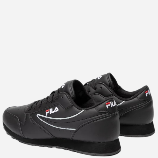 Чоловічі снікери Fila Orbit 1010263-12V 40 25.5 см Чорні (8719477181137) - зображення 6