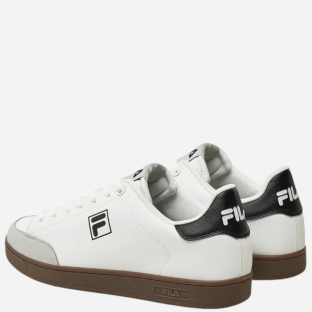 Sneakersy męskie do kostki Fila Courtbay FFM0365-13036 42 27 cm Białe (8720905068128) - obraz 3