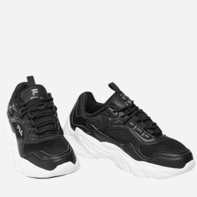 Sneakersy damskie do kostki Fila Collene Wmn FFW0045-80010 40 25 cm Czarne (8719477604551) - obraz 4