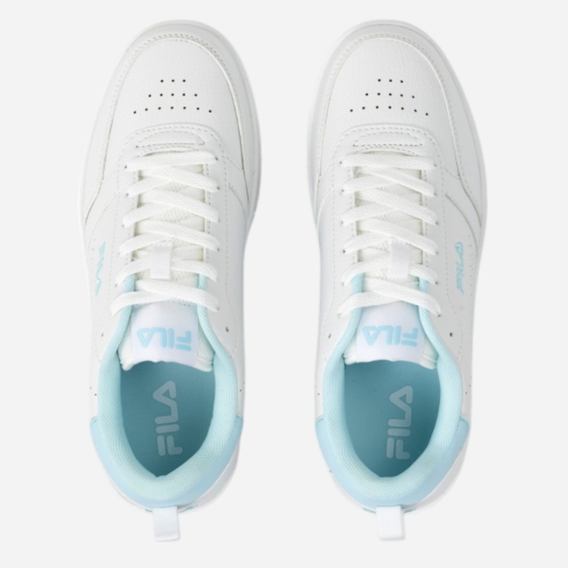 Sneakersy damskie do kostki Fila Rega Wmn FFW0407-13395 41 25.5 cm Biały/Niebieski (8720905108824) - obraz 4