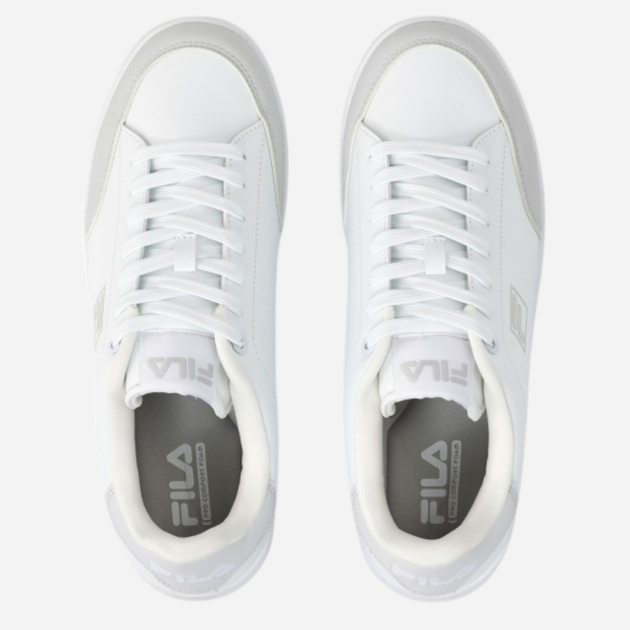 Sneakersy damskie do kostki Fila Courtbay Wmn FFW0477-13204 40 25 cm Biały/Szary (8720905111381) - obraz 4