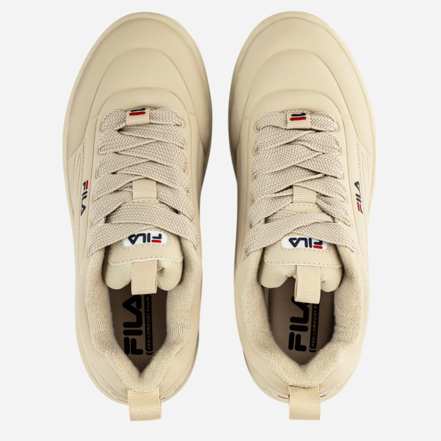 Sneakersy damskie do kostki Fila Superbubble Wmn FFW0536-70027 40 25 cm Beżowe (8720905116690) - obraz 4