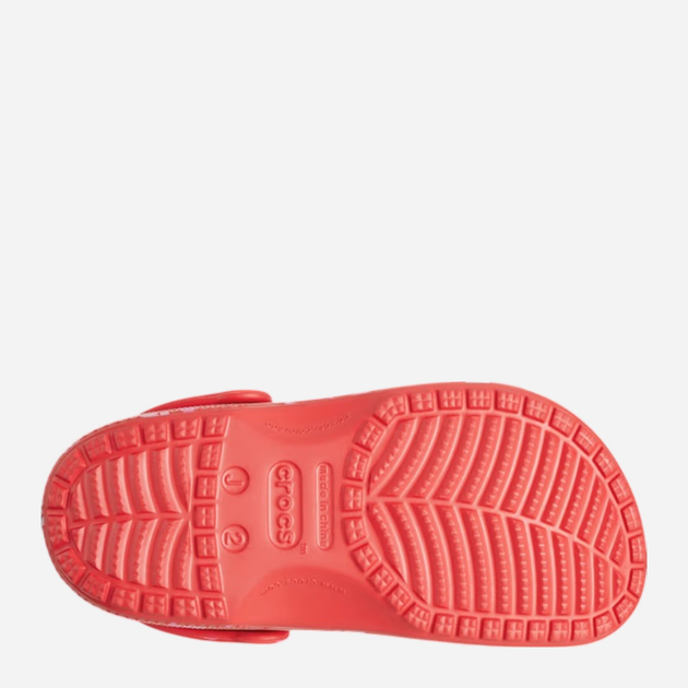 Chodaki dziecięce dla dziewczynki Crocs Classic Vday Clog Kids 209754-6ZR 29-30 (C12) Czerwone (198445107863) - obraz 6