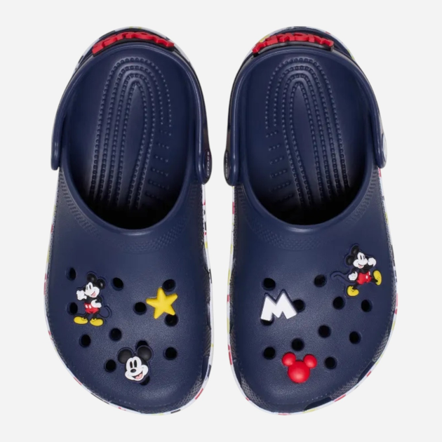 Дитячі крокси-сабо для хлопчика Crocs Classic Mickey Friends Clog T 210888-90H 22-23 (C6) Темно-сині (198445132667) - зображення 5