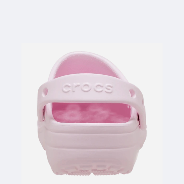 Дитячі крокси-сабо для дівчинки Crocs Classic Floral Cut Out Clog Kids T 210944-6ZW 27-28 (C10) Світло-рожеві (198445118746) - зображення 5