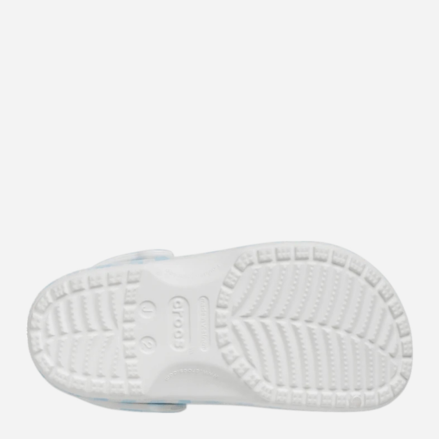 Дитячі крокси-сабо для дівчинки Crocs Classic Gingham Clog Kids 210988-16S 28-29 (C11) Блакитні (198445120893) - зображення 6
