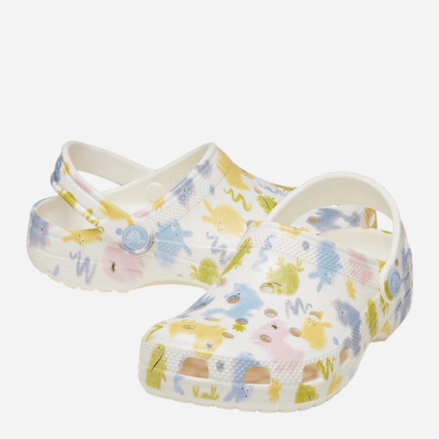 Chodaki dziecięce dla dziewczynki Crocs Classic Pastel Pets Clog Kids T 210989-0WV 27-28 (C10) Wielobarwne (198445120985) - obraz 3