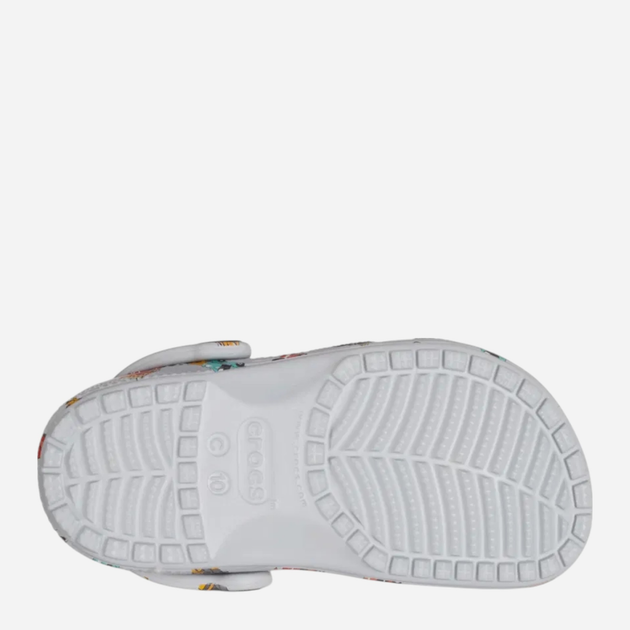 Chodaki chłopięce Crocs Classic Race Cars Graphic Clog Kids T 210992-1NN 25-26 (C9) Szare (198445121272) - obraz 5
