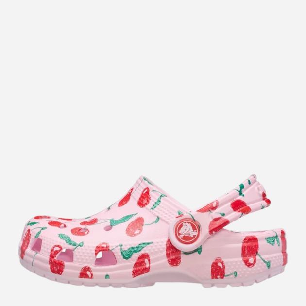 Chodaki młodzieżowe dziewczęce Crocs Classic Fresh Fruits Clog Kids 211020-6ZW 36-37 (J46) Różowe (198445124990) - obraz 3