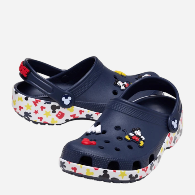 Chodaki chłopięce Crocs Classic Mickey Friends Clog Kids 211148-90H 28-29 (C11) Granatowe (198445133725) - obraz 3