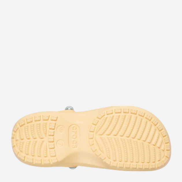 Chodaki damskie Crocs Classic Platform Pearl Clog 211231-78Z 38-39 (W8) Żółte (198445137419) - obraz 6
