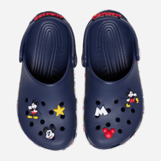 Підліткові крокси-сабо для хлопчика Crocs Classic Mickey Friends Clog Kids 211148-90H 37-38 (J57) Темно-сині (198445133794) - зображення 4