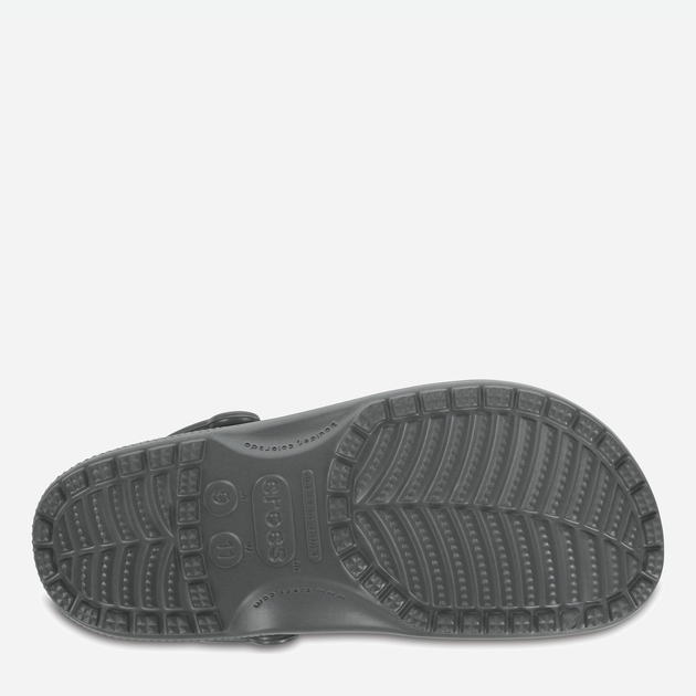 Chodaki damskie Crocs Classic 10001-0DA 36 (M04/W06) Ciemnoszare (191448101746) - obraz 5